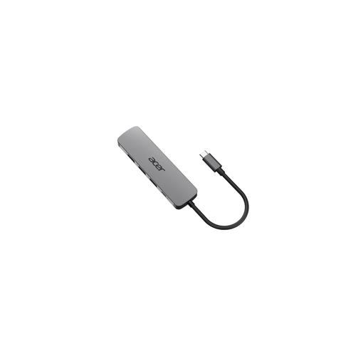 Acer 5in1 Type C Dongle Bedraad USB 3.2 Gen 1 (3.1 Gen 1) Type-C Zilver - Image 1