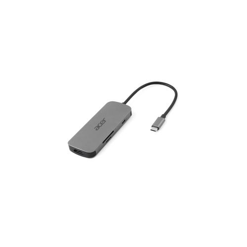 Acer 7in1 Type C Dongle Bedraad USB 3.2 Gen 1 (3.1 Gen 1) Type-C Zilver - Image 2