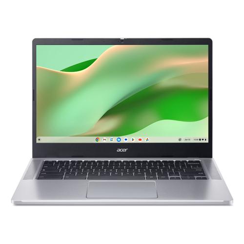 Acer Chromebook 314 CB314-4HT-C5G1 Intel® N N100 35,6 cm (14") Touchscreen Full HD 8 GB LPDDR5-SDRAM 128 GB eMMC Wi-Fi 6E (802.11ax) ChromeOS Zilver - Image 1