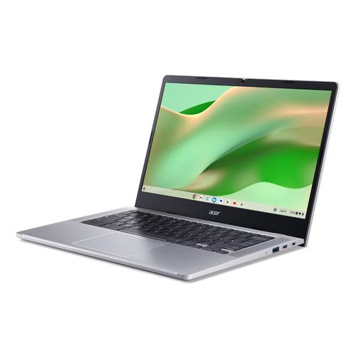 Acer Chromebook 314 CB314-4HT-C5G1 Intel® N N100 35,6 cm (14") Touchscreen Full HD 8 GB LPDDR5-SDRAM 128 GB eMMC Wi-Fi 6E (802.11ax) ChromeOS Zilver - Image 3