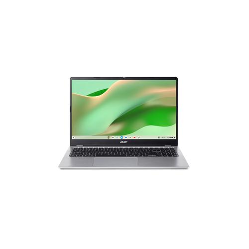 Acer Chromebook 315 CB315-6HT-C8TG Intel® N N150 39,6 cm (15.6") Touchscreen Full HD 8 GB LPDDR5x-SDRAM 128 GB eMMC Wi-Fi 6E (802.11ax) ChromeOS Zilver - Image 1