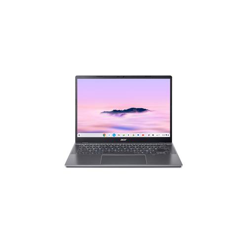 Acer Chromebook Plus 514 CBE594-2T-TCO-36FC Intel Core 3 100U 35,6 cm (14") Touchscreen WUXGA 8 GB LPDDR5-SDRAM 256 GB SSD Wi-Fi 7 (802.11be) ChromeOS Grijs - Image 1