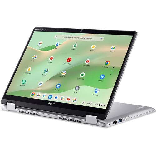 Acer Chromebook Spin 314 CP314-2HN-C224 Intel® N N100 35,6 cm (14") Touchscreen WUXGA 8 GB LPDDR5-SDRAM 128 GB eMMC Wi-Fi 6E (802.11ax) ChromeOS US International Zilver - Image 5