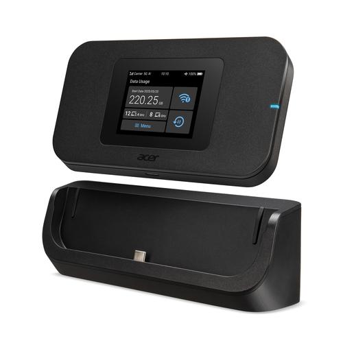 Acer Connect Enduro M4D draadloze router Dual-band (2.4 GHz / 5 GHz) 5G Zwart