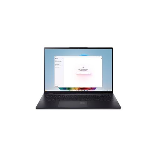 Acer Swift 16 AI SF16-51-77YL Copilot+ PC Intel Core Ultra 7 256V Laptop 40,6 cm (16") WQXGA+ 16 GB LPDDR5x-SDRAM 512 GB SSD Wi-Fi 7 (802.11be) Windows 11 Home Zwart - Image 1