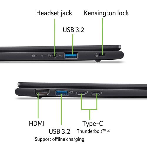 Acer TravelMate P6 14 AI TMP614-54-TCO-70QD TMP614-54-TCO Notebook - Image 3