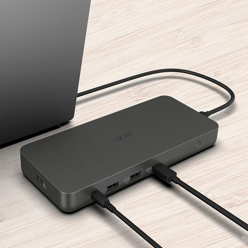 Acer USB Type-C Docking Station D501 USB 3.2 Gen 1 (3.1 Gen 1) Type-C Grijs - Image 7