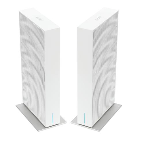 Acer Wave 7, wifi 7 Mesh Router, EU plug, dual pack draadloze router Gigabit Ethernet Dual-band (2.4GHz + 5GHz or 2.4GHz + 6GHz) - Image 1