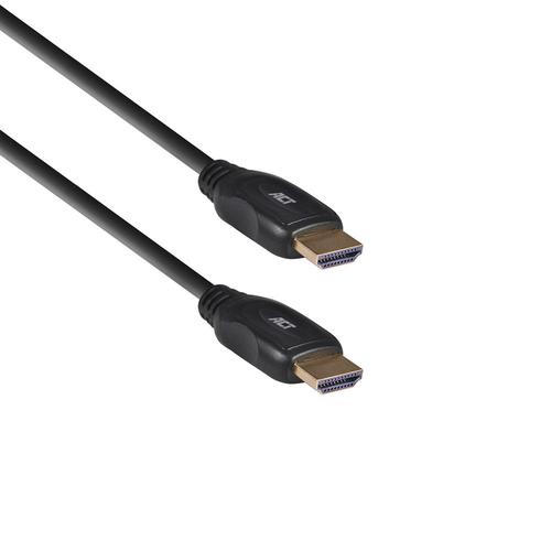 ACT 1,5 meter HDMI High Speed video kabel v2.0 HDMI-A male - HDMI-A male - Image 1