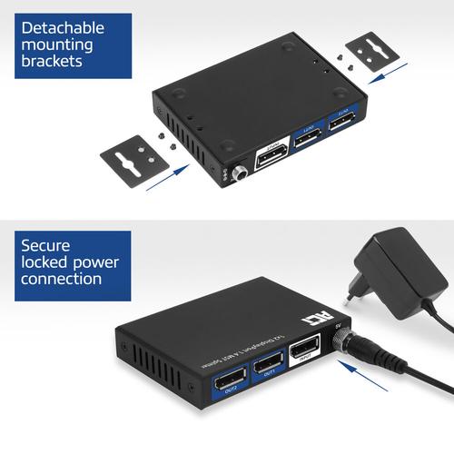ACT 1x2 DisplayPort 1.4 MST Splitter - Image 7