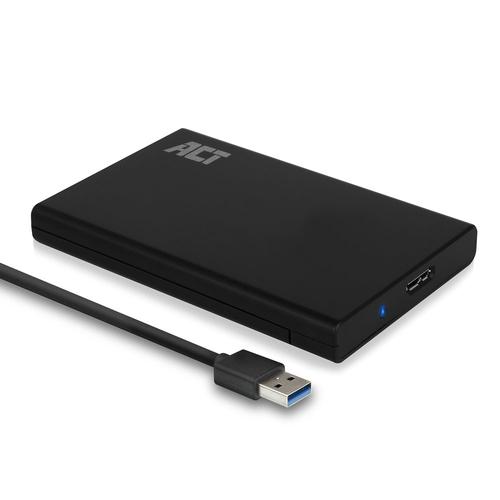 ACT 2,5" SATA harde schijf behuizing, schroefloos, USB 3.2 Gen1 - Image 1