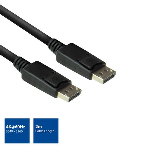ACT 2 meter DisplayPort kabel male - male - Image 2