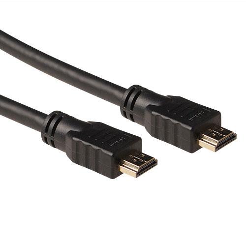 ACT 2 meter High Speed kabel v2.0 HDMI-A male - HDMI-A male (AWG30) - Image 1