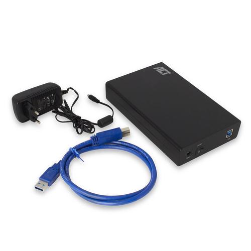 ACT 3,5" SATA harde schijf behuizing, schroefloos, USB 3.2 Gen1 - Image 6