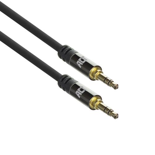 ACT 3 meter High Quality stereo audio aansluitkabel 3,5 mm stereo jack male - male - Image 1