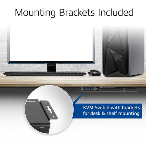 ACT 4-Poorts DisplayPort 4K@60Hz KVM Switch - Image 7