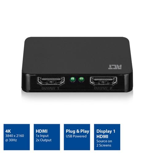 ACT 4K HDMI 1.4 splitter 2 poorts - Image 5