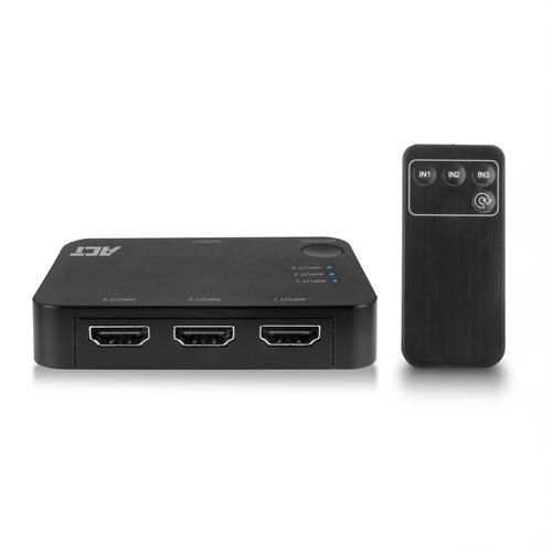 ACT 4K HDMI Switch 3x1 - Image 1