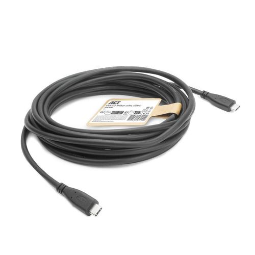 ACT AC7445 USB-kabel USB 3.2 Gen 2 (3.1 Gen 2) 5 m USB C Zwart - Image 3