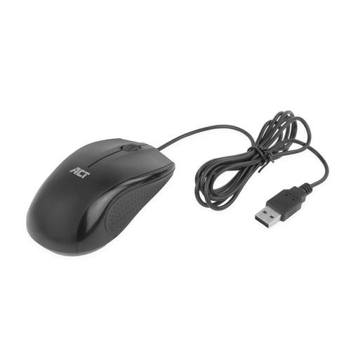 ACT Bedrade full size optische muis 1000 DPI, stille klik, milieuvriendelijk - Image 3