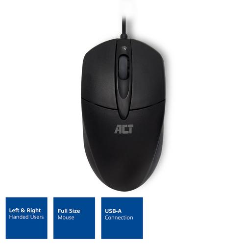 ACT Bekabelde Optische Muis 1000 DPI - Image 2
