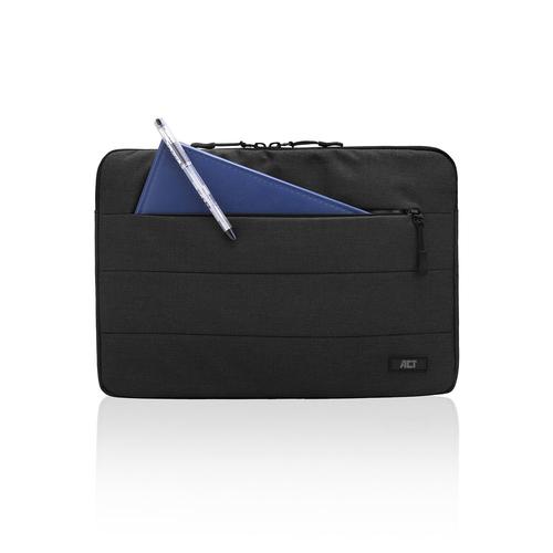 ACT City laptop sleeve voor laptops tot 14,2”, gemaakt van gerecyclede plastic flessen - Image 1