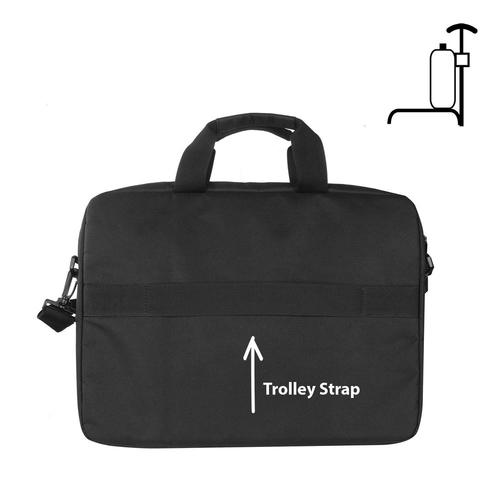 ACT City schoudertas voor laptops tot 16,1”, gemaakt van gerecyclede plastic flessen - Image 5