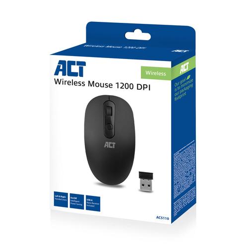 ACT Draadloze Muis 1200 DPI - Image 7