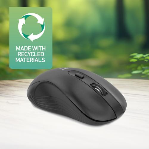 ACT Draadloze muis 1600 DPI, stille klik, milieuvriendelijk, gemaakt van gerecyclede materialen - Image 6