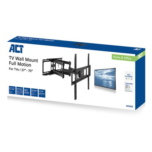 ACT Full motion tv wandsteun, 37" tot 70", VESA - Image 9