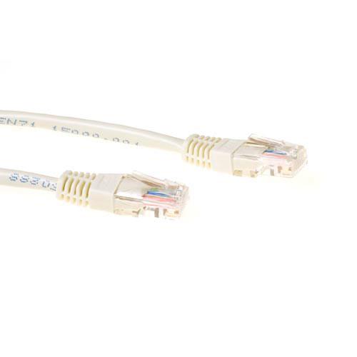 ACT Ivoor 5 meter U/UTP CAT5E patchkabel met RJ45 connectoren - Image 1