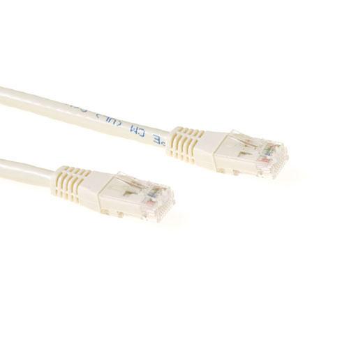 ACT Ivoor 5 meter U/UTP CAT6 patchkabel met RJ45 connectoren