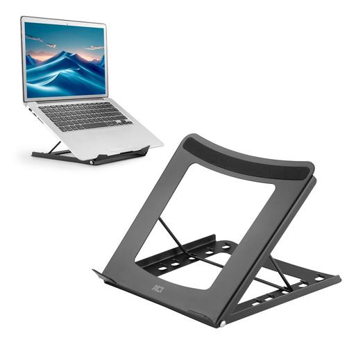 ACT Laptopstandaard, inklapbaar, hoogte verstelbaar in 5 standen - Image 2