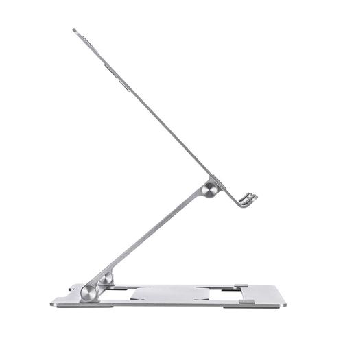 ACT Laptopstandaard aluminium, opvouwbaar, traploos in hoogte verstelbaar - Image 3