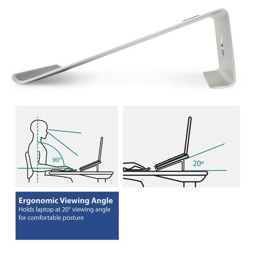 ACT Laptopstandaard aluminium - Image 4