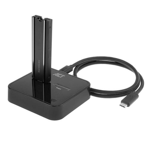 ACT M.2 NVMe/PCIe dual SSD docking clone station, USB-C 3.2 Gen2 - Image 3