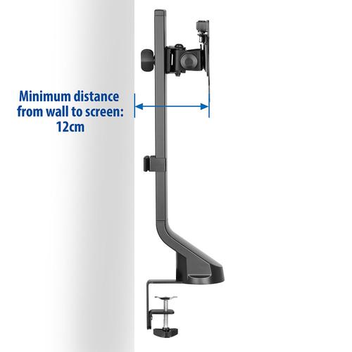 ACT Monitorarm 32" office, 1 scherm, eenvoudig in hoogte verstelbaar - Image 2