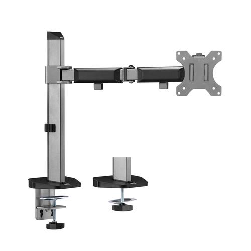 ACT Monitorarm 32" office, 1 scherm, zilver - Image 1