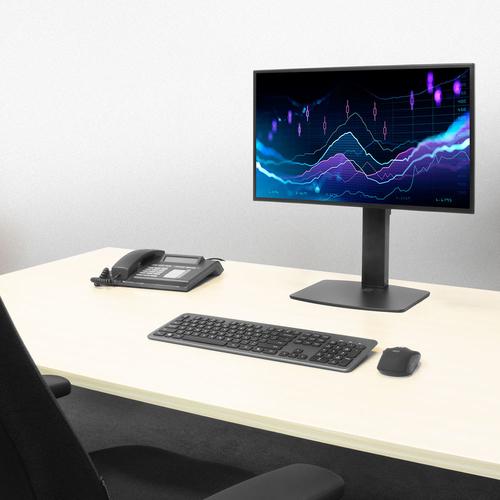 ACT Monitorarm 32" office, op voet met gasveer, 1 scherm - Image 2
