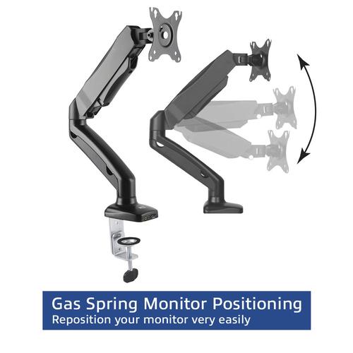 ACT Monitorarm 32" office met gasveer, 1 scherm - Image 8