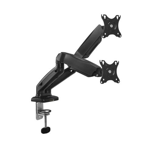 ACT Monitorarm 32" office met gasveer, 2 schermen - Image 1