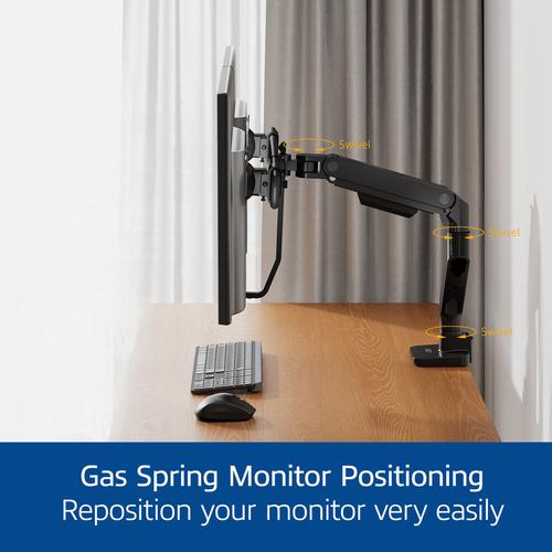ACT Monitorarm 32" office premium, gasveer, crossbar, 2 schermen - Image 4