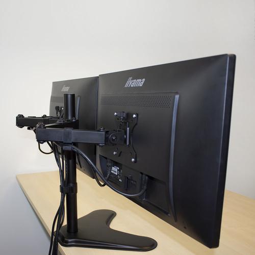 ACT Monitorarm 32" op voet, 2 schermen - Image 10