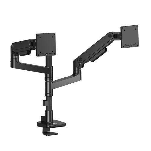 ACT Monitorarm 49" office premium, gasveer, paalbevestiging, 2 schermen - Image 1