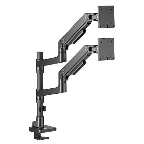 ACT Monitorarm 49" office premium, gasveer, paalbevestiging, 2 schermen - Image 9
