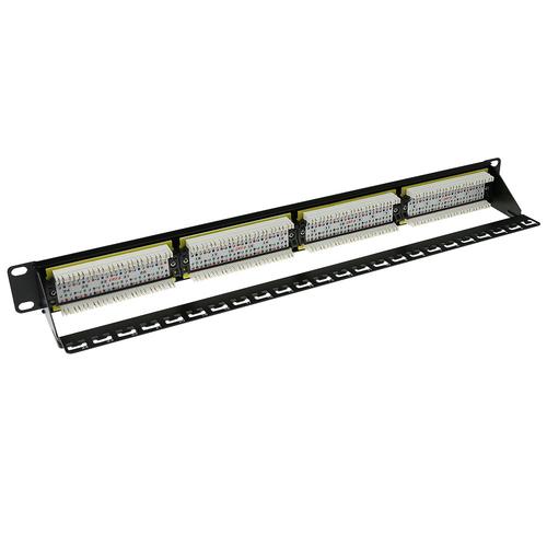 ACT Patchpaneel CAT6 unshielded 24 poorten met kabel management bar - Image 2