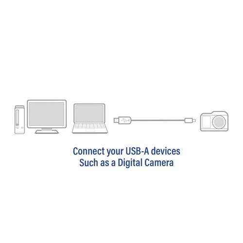 ACT USB 2.0 aansluitkabel A male - mini B male 1,8 meter - Image 4