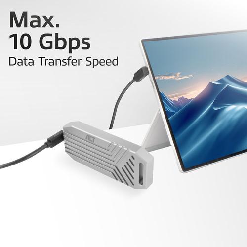 ACT USB 3.0 10Gbps 60W USB Type-C (haaks boven/beneden) naar USB Type-C (haaks boven/beneden) kabel, 0,5 meter - Image 6