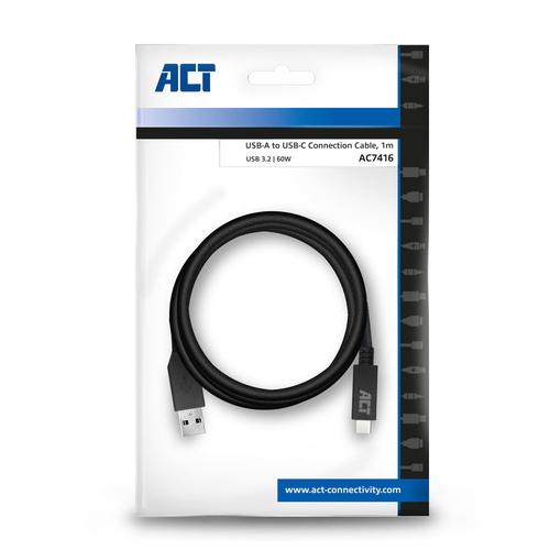 ACT USB 3.0 kabel, USB-A naar USB-C, 1 meter - Image 5