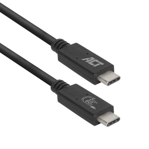 ACT USB 3.0 kabel, USB-C, USB-IF gecertificeerd, 2 meter - Image 1